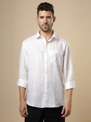 Rangmanch - White Linen Shirt