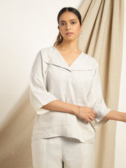 Pearl- Natural Color Comfort Co-ord Set