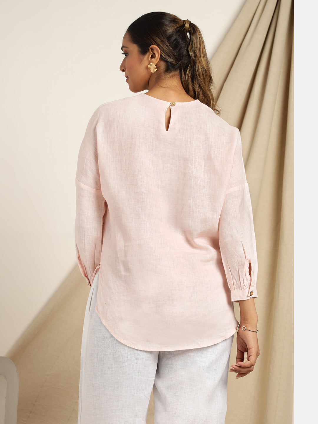 Geranium- Blush Pink Top