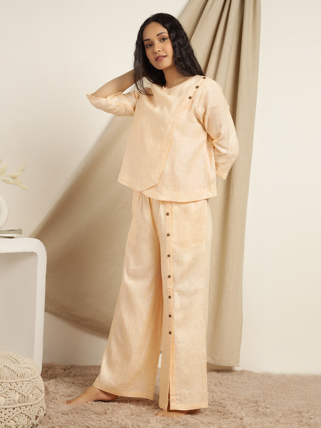 Ruby - Dark Beige Comfort Co-ord Set