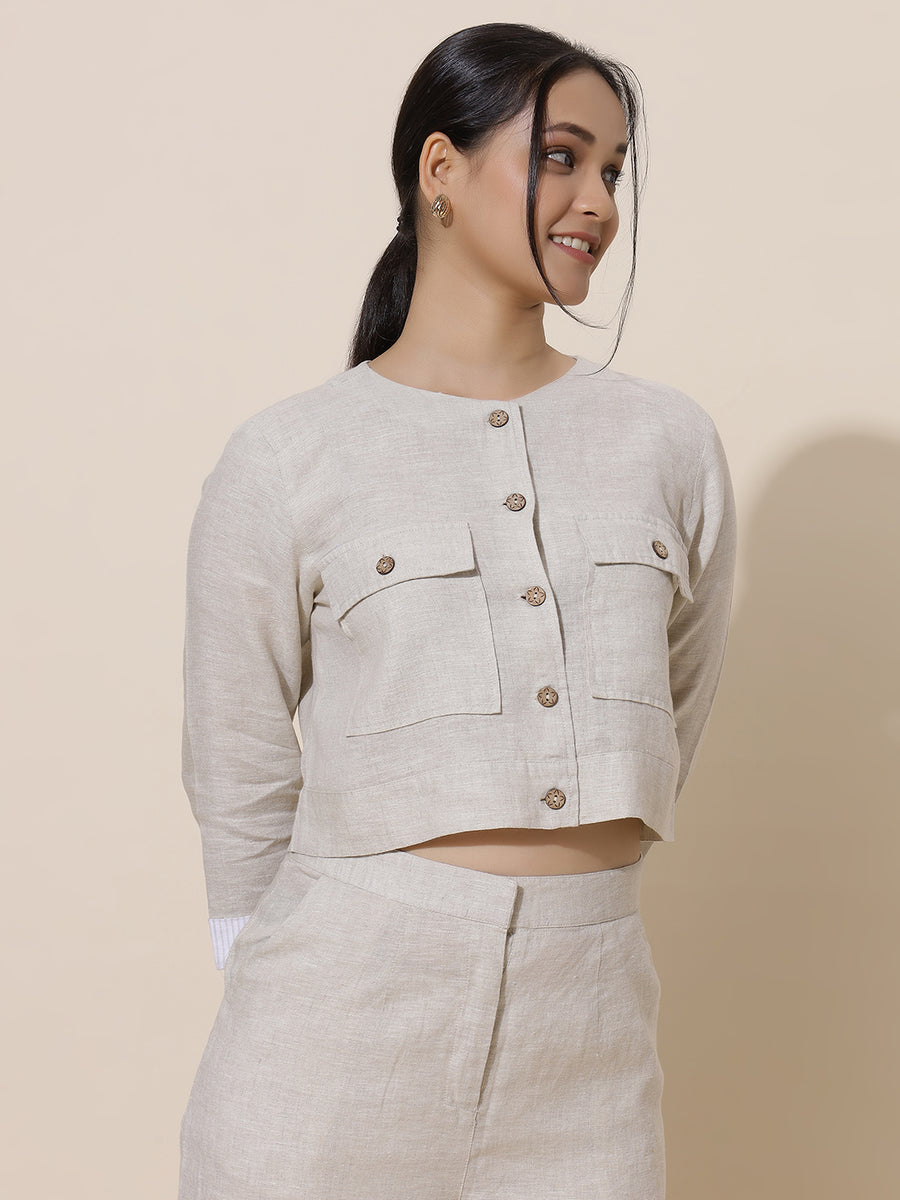 Ivory Natural Comfort Jacket