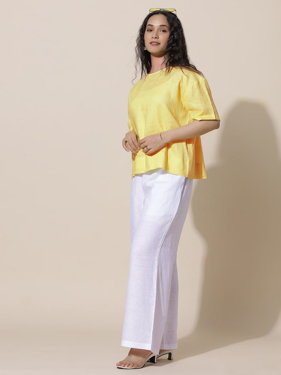 Sunflower - Pale Yellow Top