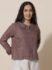 Orchid - Brown Shirt