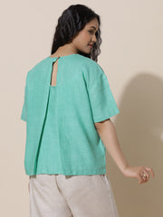 Lavender - Mint Green Top