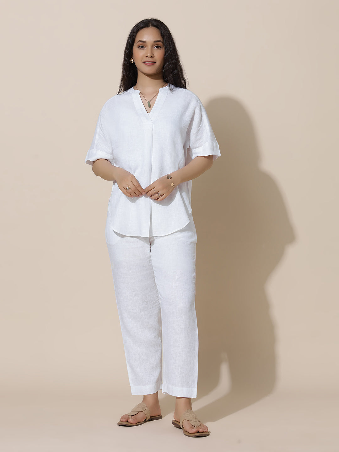 Beryl- White Comfort Top