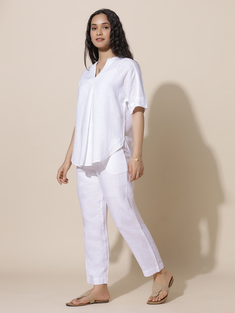 Beryl- White Comfort Top