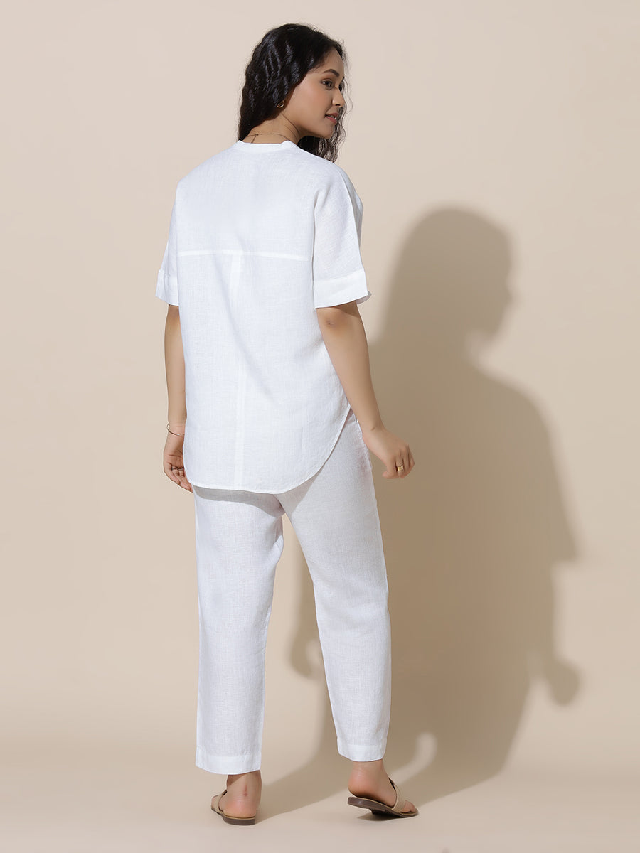 Beryl- White Comfort Top