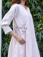 Veya Hand-Embroidered Dress
