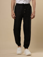 Miller Black Linen Pants