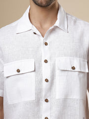 Sattva - White Linen Shirt